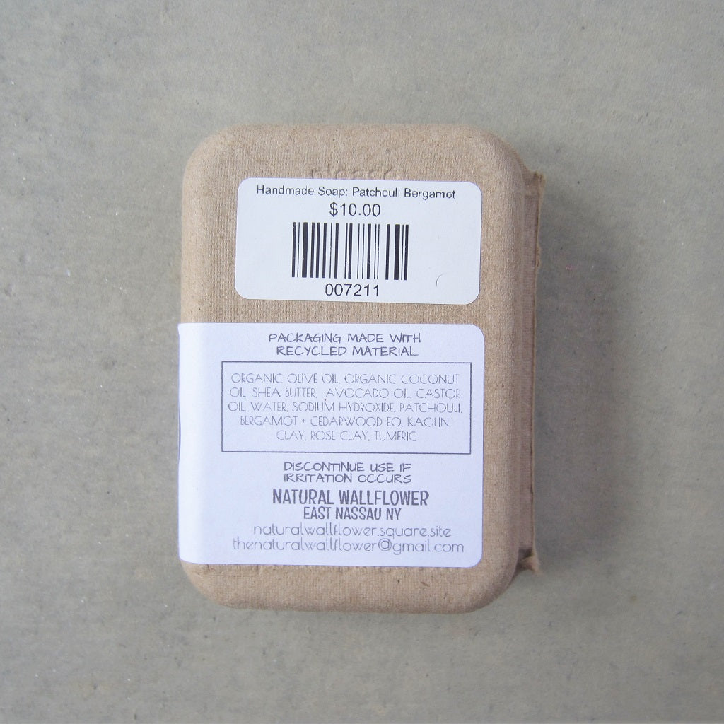 Handmade Soap: Patchouli Bergamot
