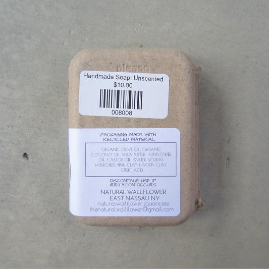 Handmade Soap: Unscented