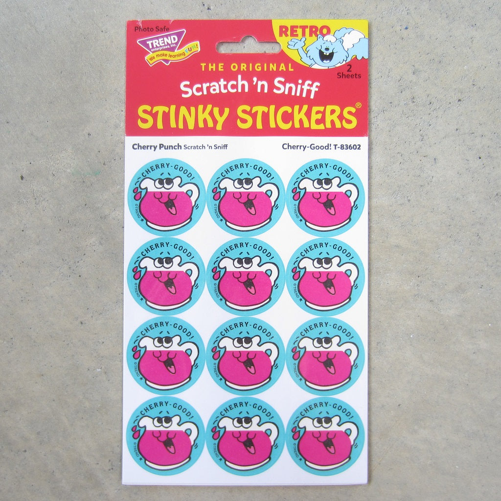 Stinky Stickers: Cherry-Good! Cherry Punch