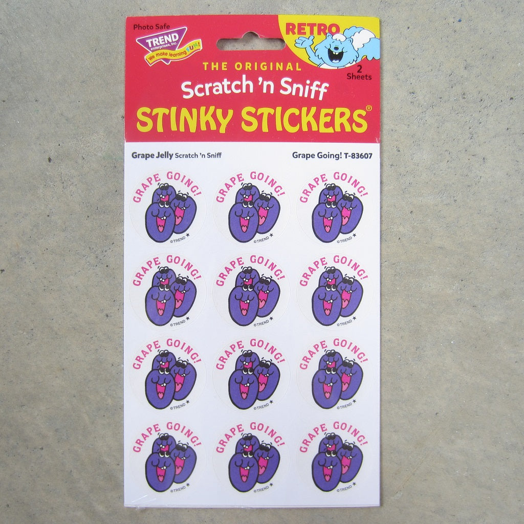 Stinky Stickers: Grape Going! Grape Jelly