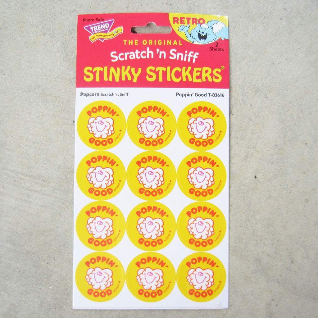 Stinky Stickers: Poppin' Good! Popcorn
