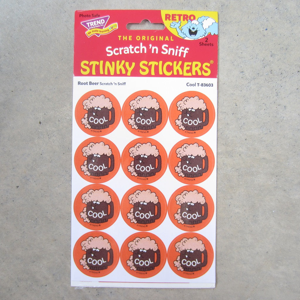 Stinky Stickers: Cool! Root Beer