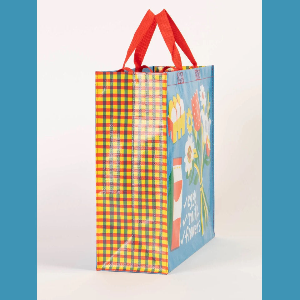 Shopper: Eggs Milk Flowers