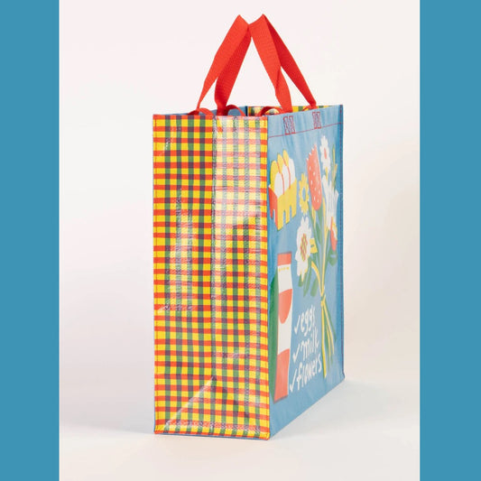 Shopper: Eggs Milk Flowers