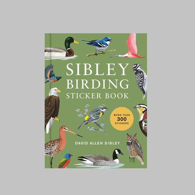 Sibley Birding Sticker Book