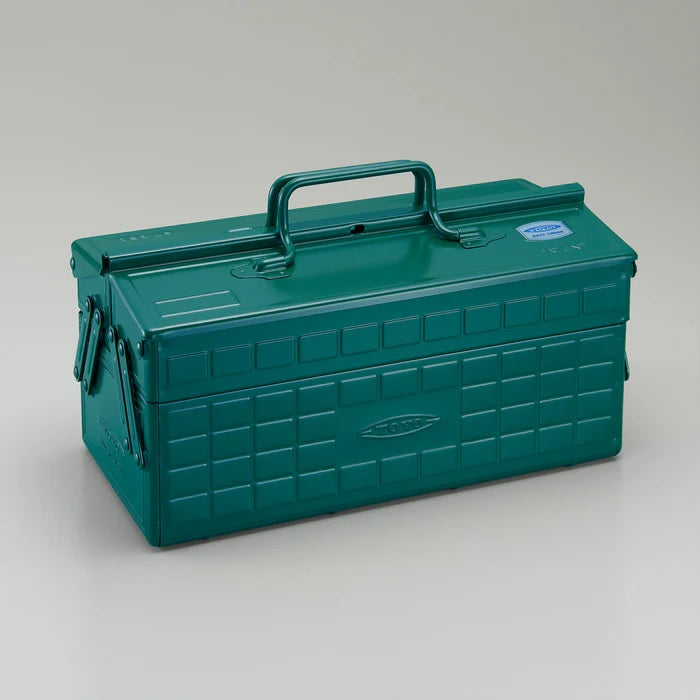 TOYO Steel Cantilever Toolbox ST-350: Antique Green