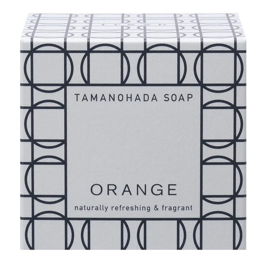 Tamanohada Round Soap: Orange