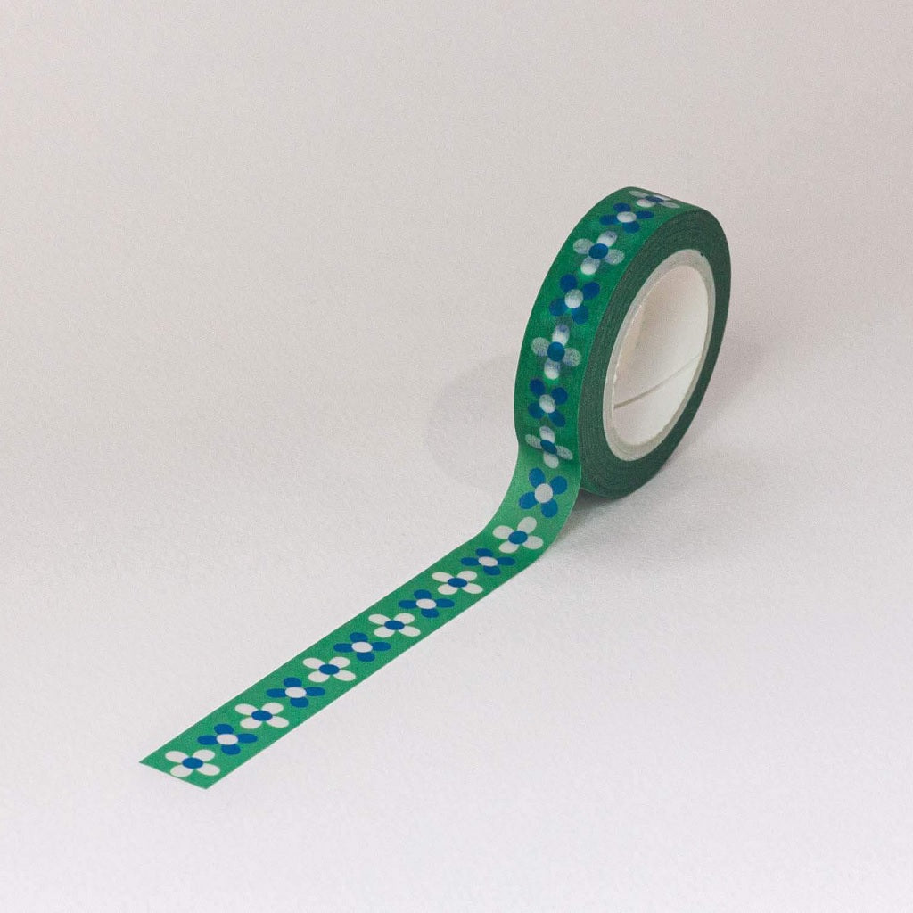 Washi Tape: Flower Chain - 10mm