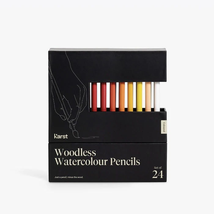 Woodless Watercolor Pencils: Set of 24