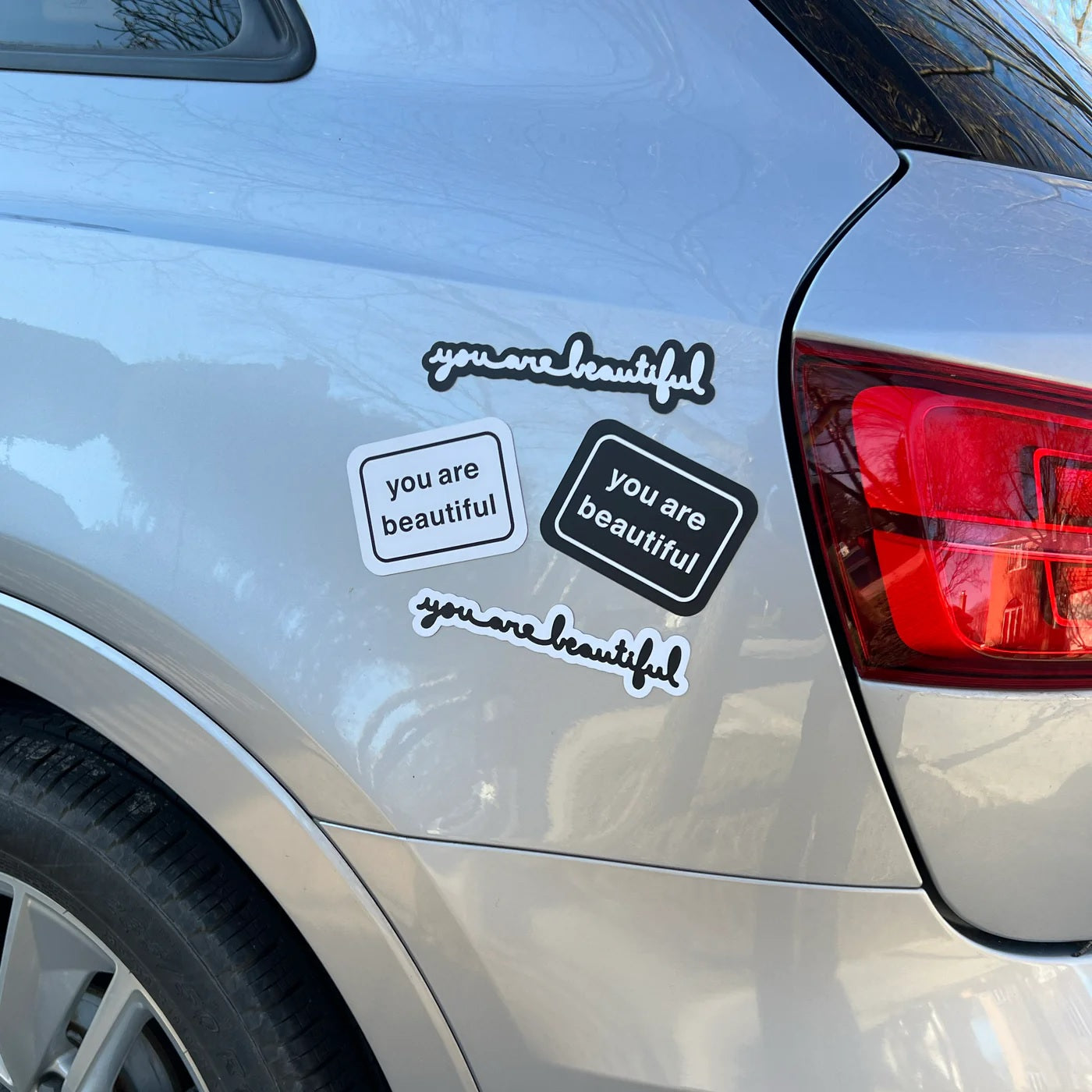 You Are Beautiful: Car Magnet Pack 4pcs