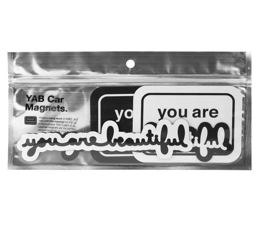 You Are Beautiful: Car Magnet Pack 4pcs