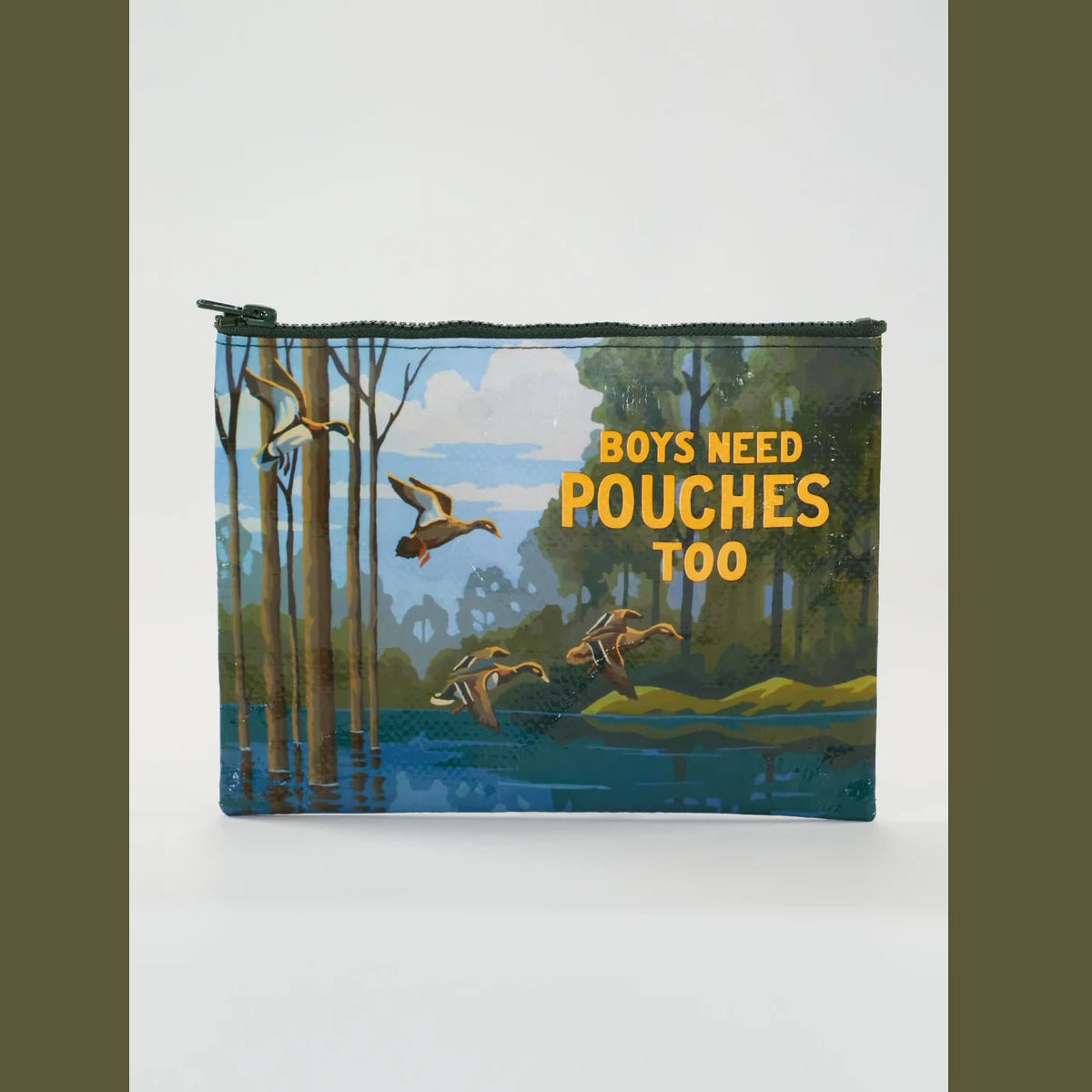 Zipper Pouch: Boys Need Pouches Too