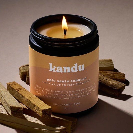 Palo Santo Tobacco 8oz Candle