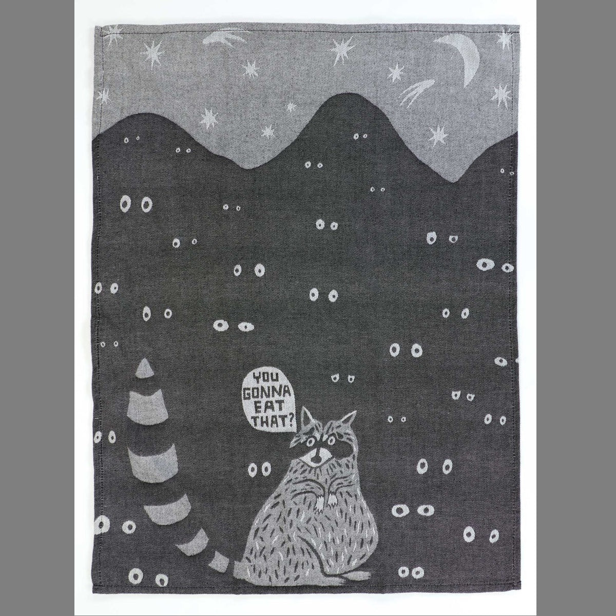 Woven Dish Towel: You Gonna Eat That