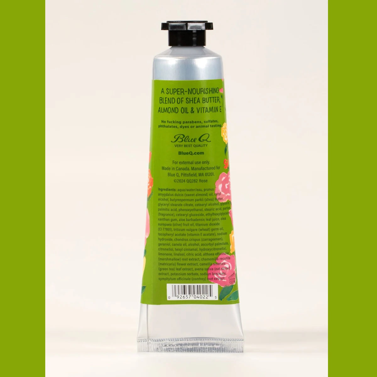 Natural Hand Cream: English Rose with Clover Elderflower