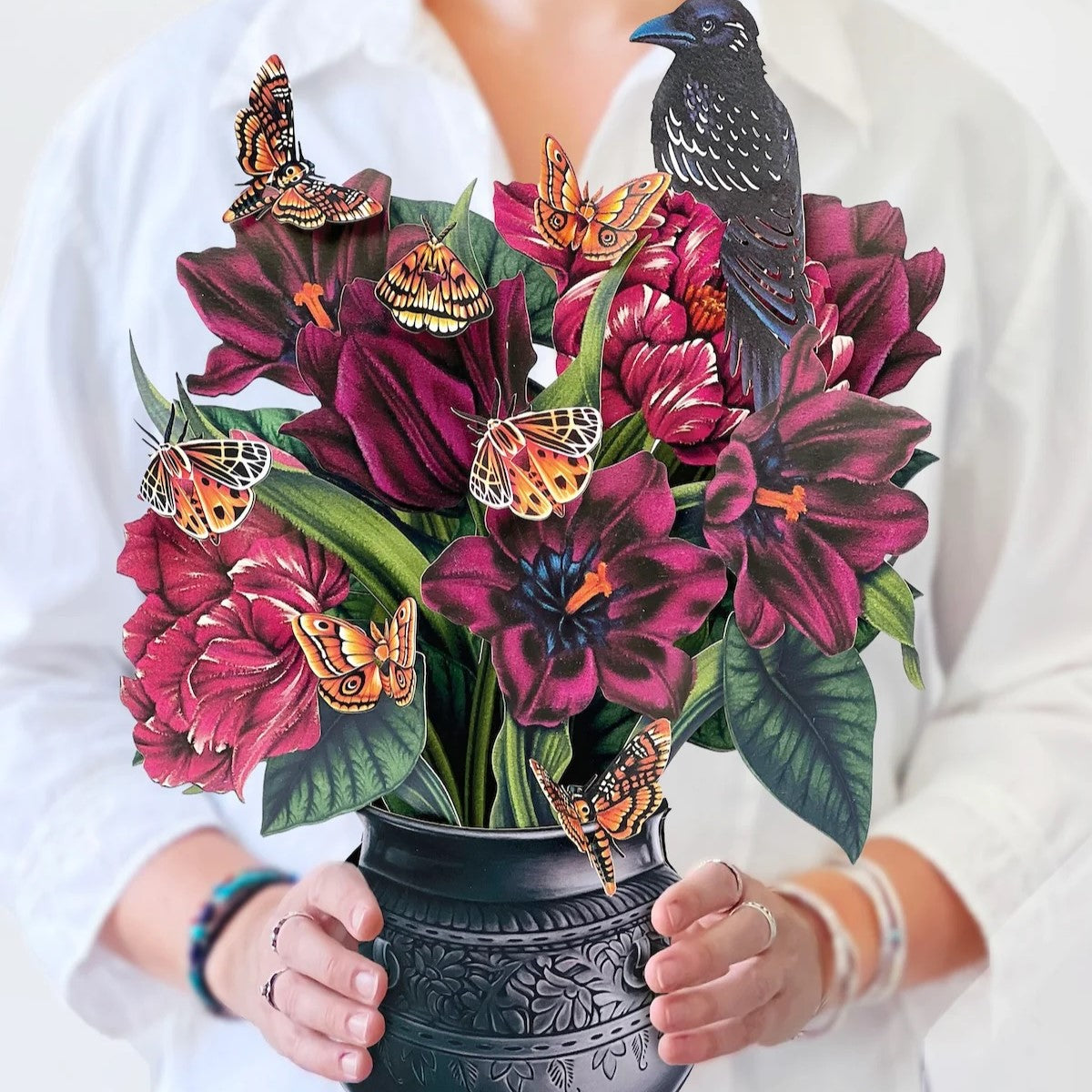 Paper Bouquet: Moonlight Garden