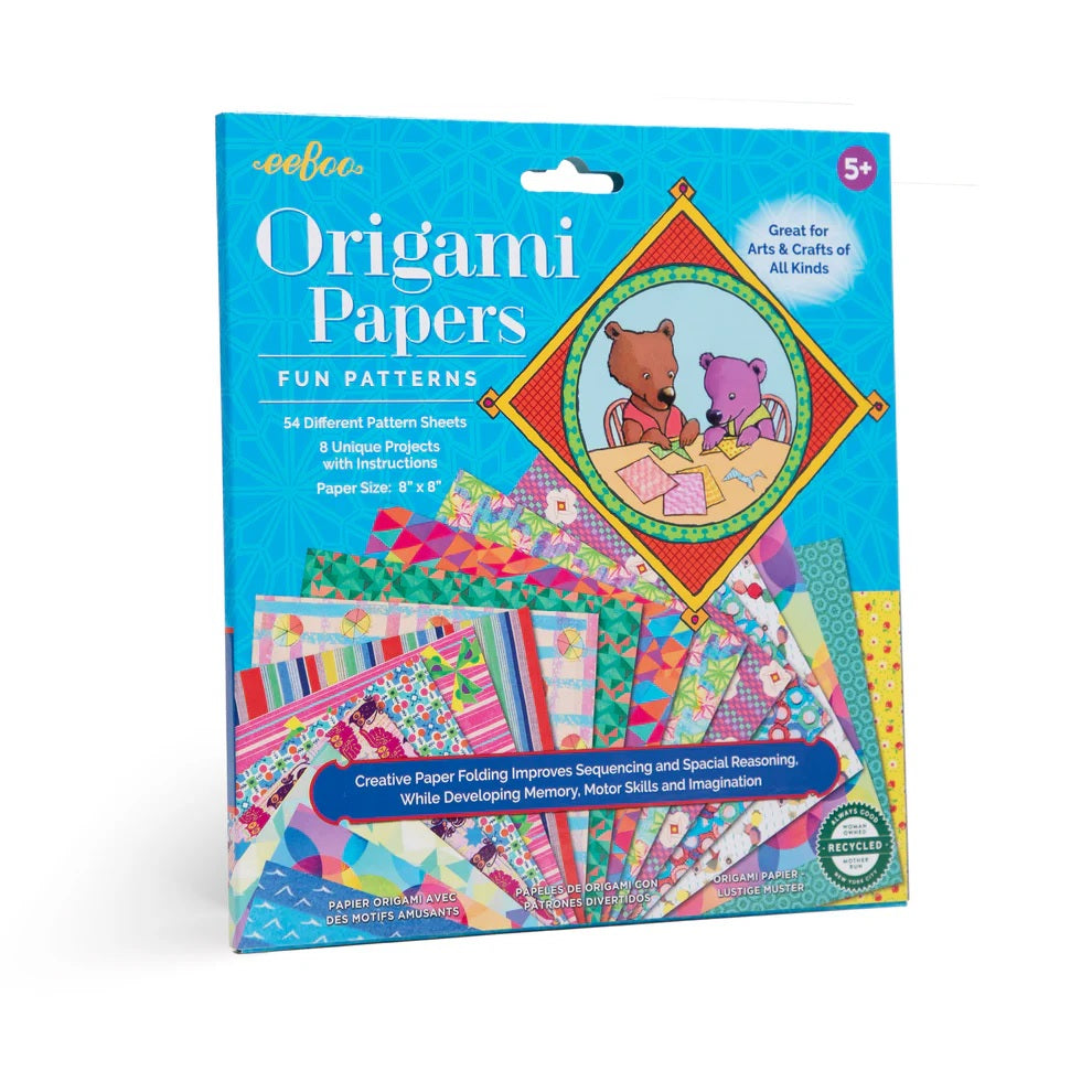 Origami Papers: Fun Patterns