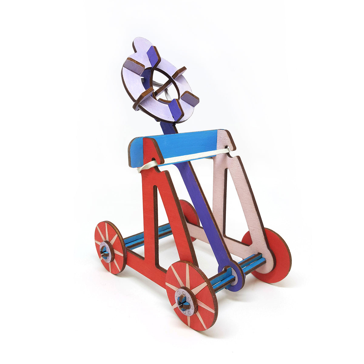 DIY Wooden Catapult No. 1A