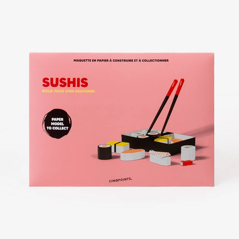 Sushi – 3D Paper Food Kit