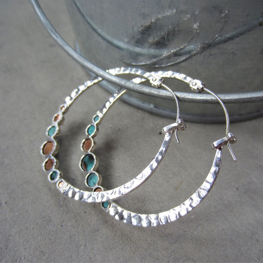 Ice Pebble Hoops