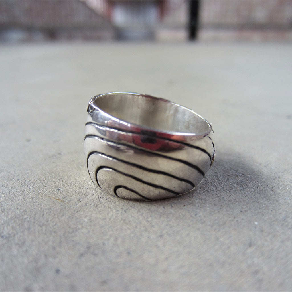 Pebbles and Waves Ring