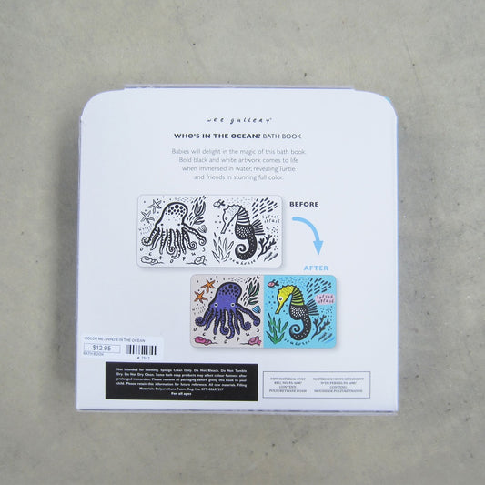 Color Me Bath Book: Who's in the Ocean?