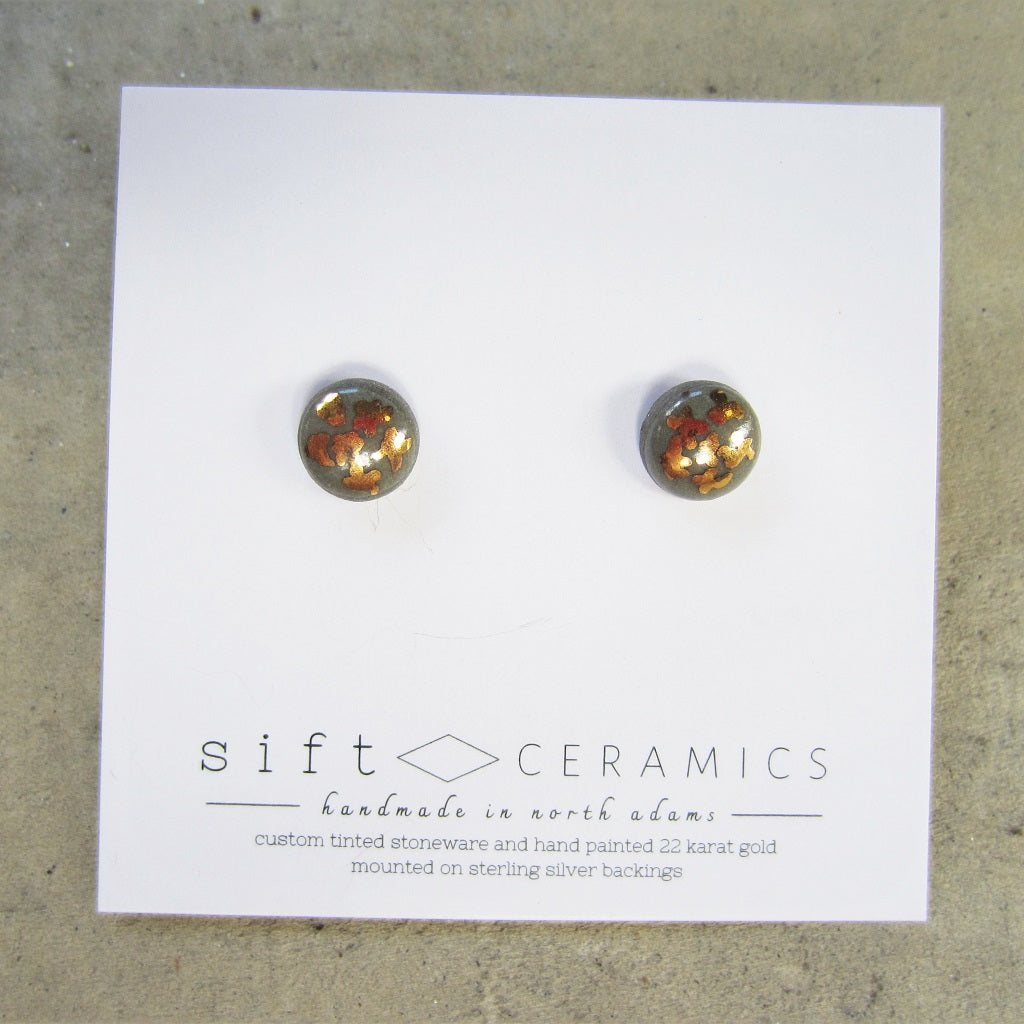Ceramic Studs: Pebble Bouquet