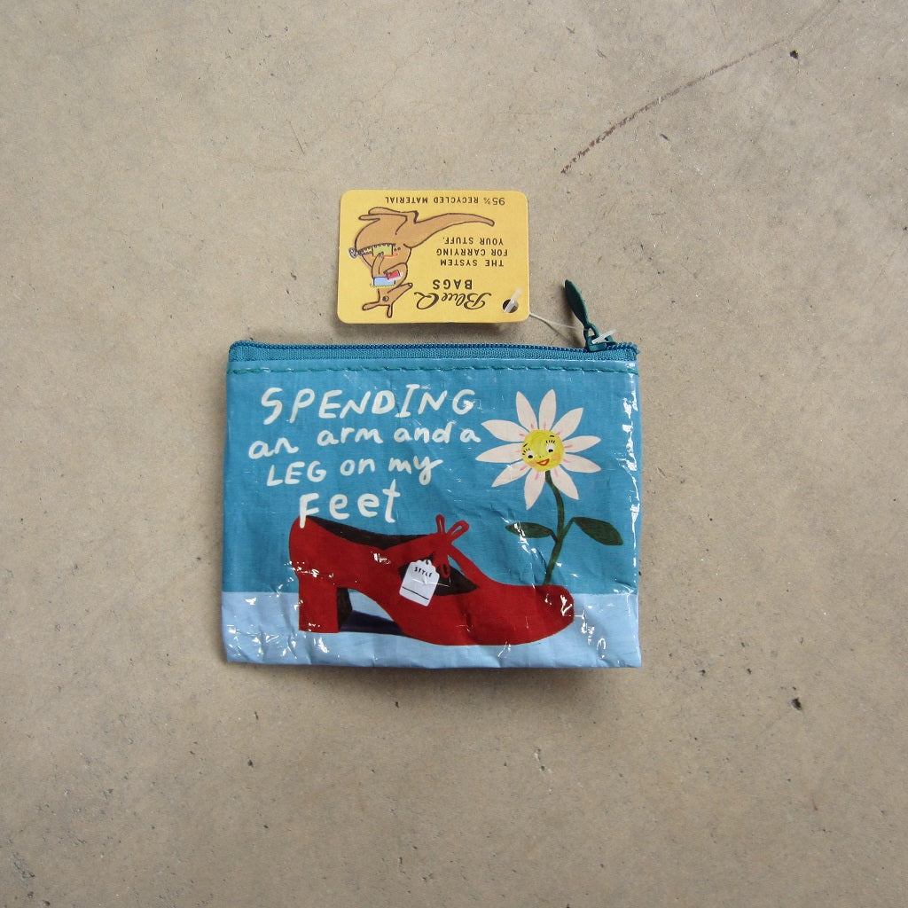 Coin Purse: Spending an Arm and a Leg On My Feet
