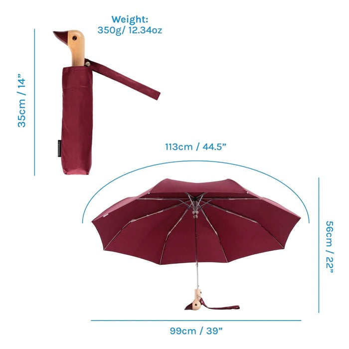 Cherry Compact Duck Umbrella