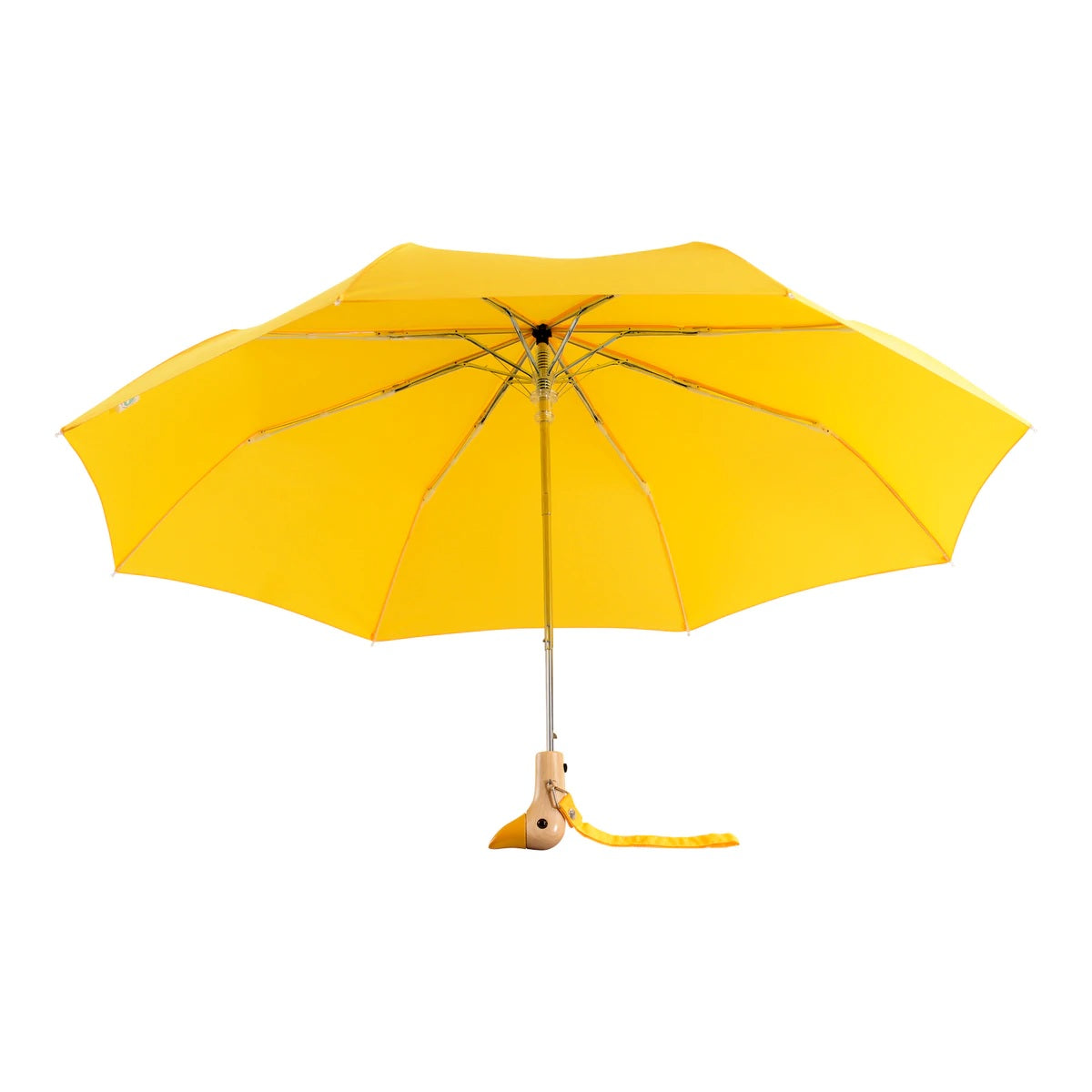 Yellow Compact Duck Umbrella