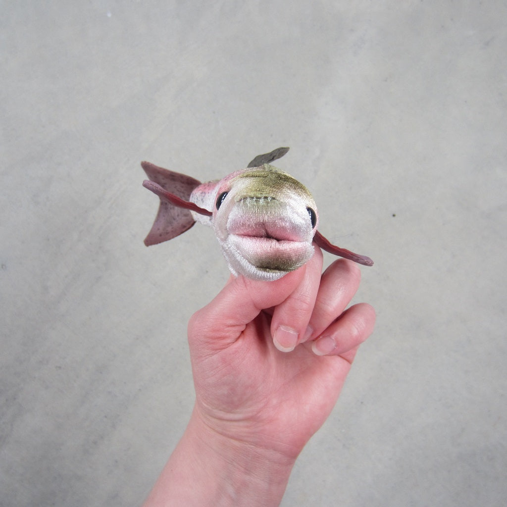 Finger Puppet: Mini Rainbow Trout