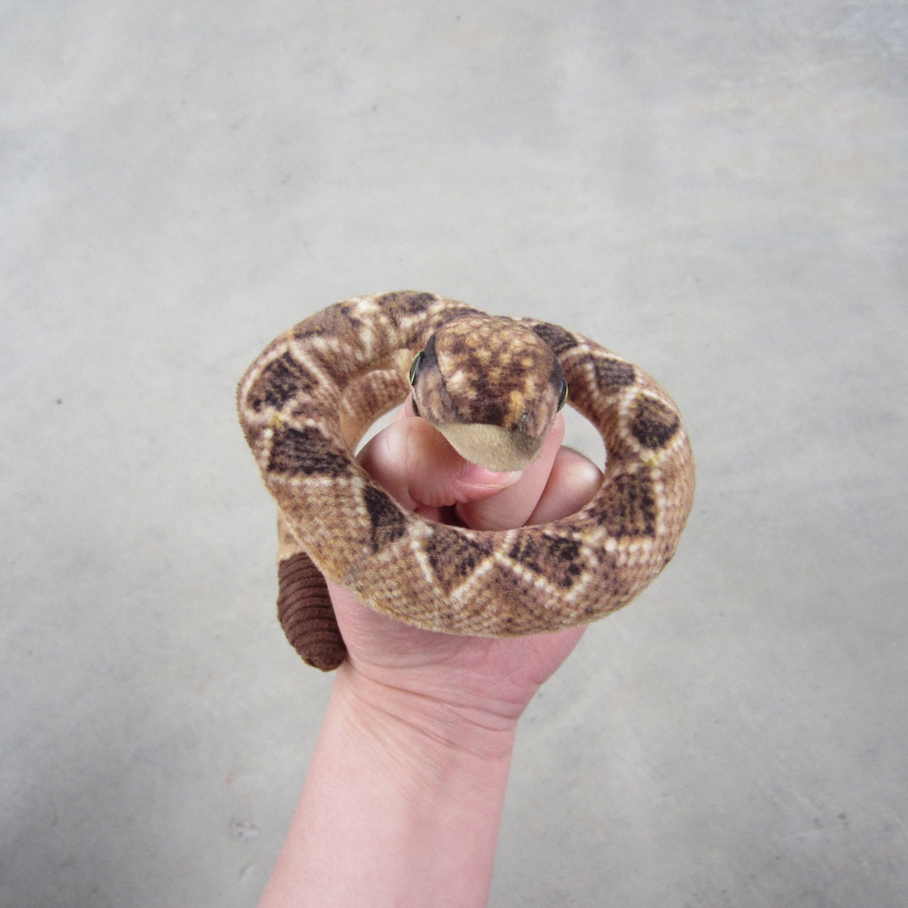 Finger Puppet: Mini Rattlesnake