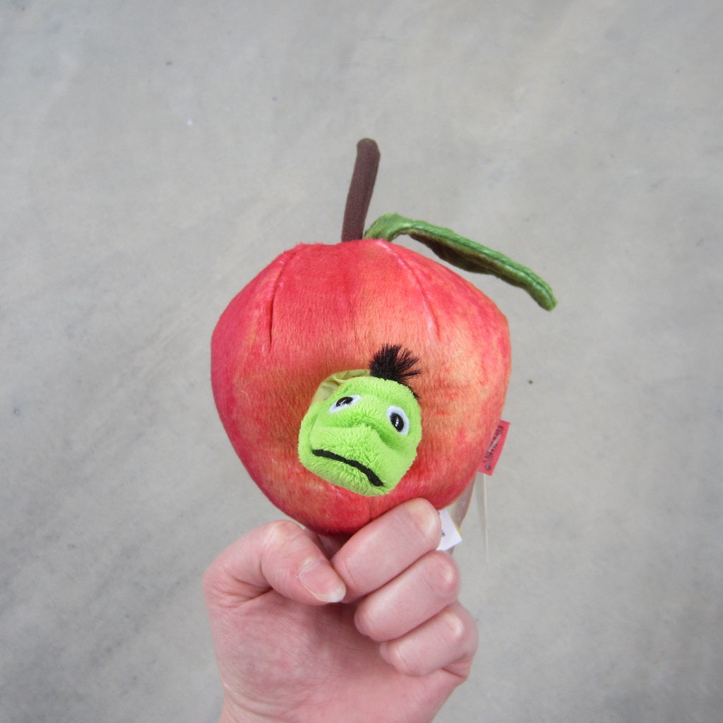 Finger Puppet: Worm in Apple