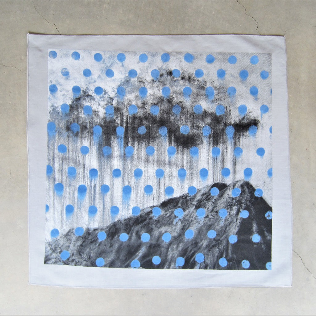 Merritt Johnson Bandana: The Clouds Rain on All Our Bones