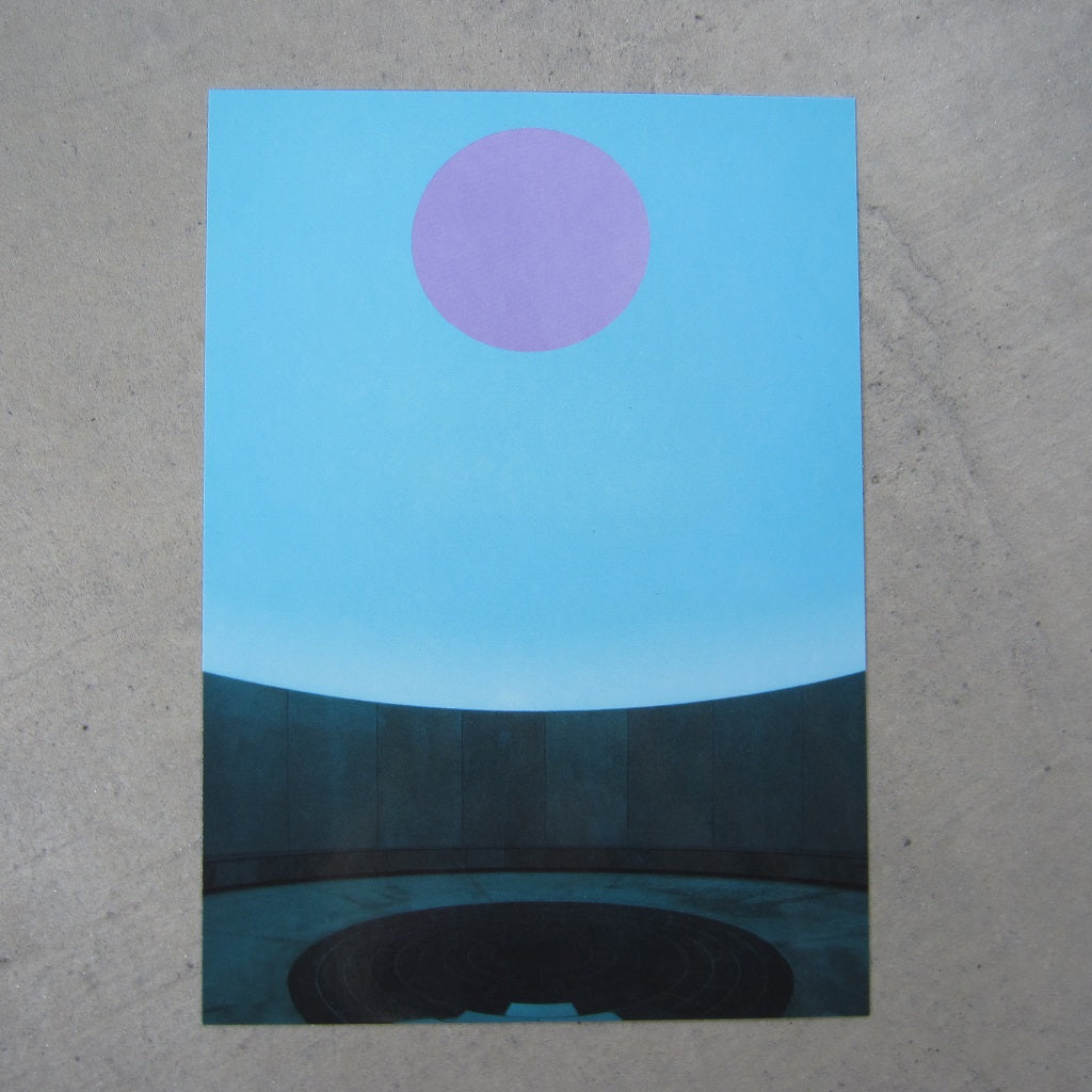 Postcard: James Turrell - C.A.V.U. (Blue)