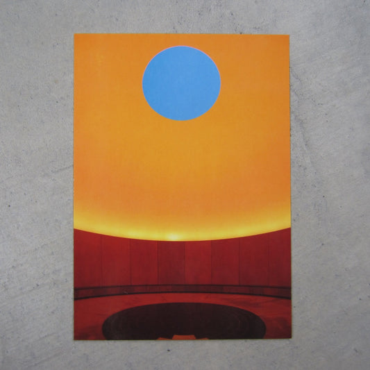 Postcard: James Turrell - C.A.V.U. (Orange)
