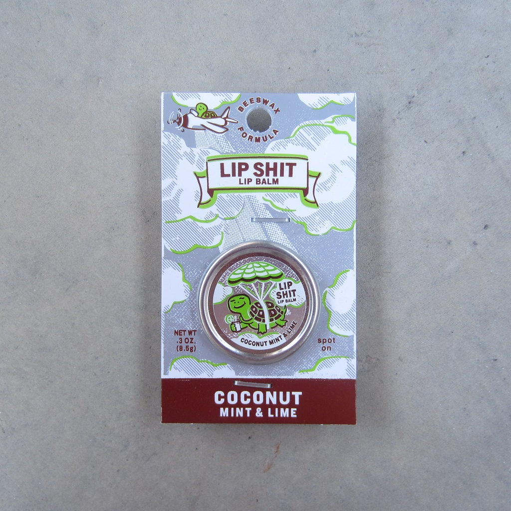 Lip Shit Lip Balm: Coconut Mint and Lime