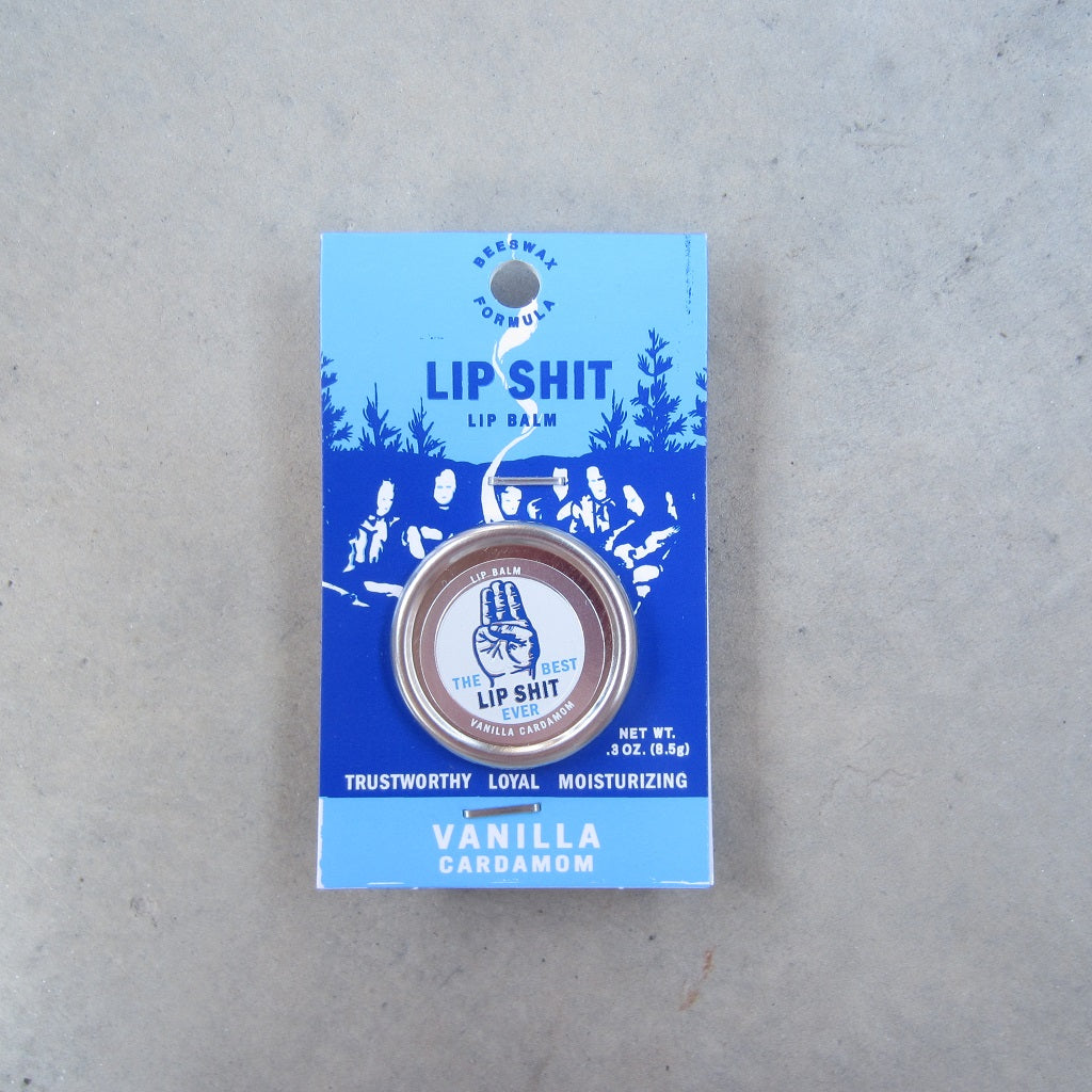 Lip Shit Lip Balm: Vanilla Cardamom