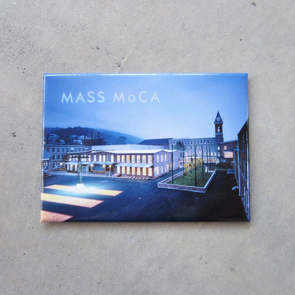 MASS MoCA Magnet: Rectangular Courtyard