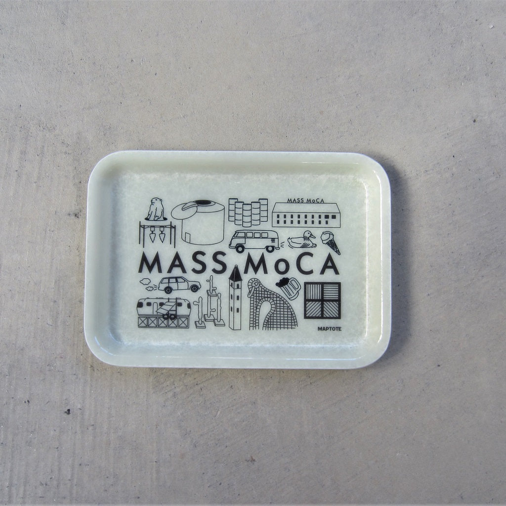 MASS MoCA Small Trinket Tray: Museum Icons