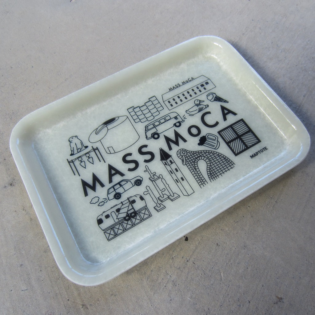 MASS MoCA Small Trinket Tray: Museum Icons