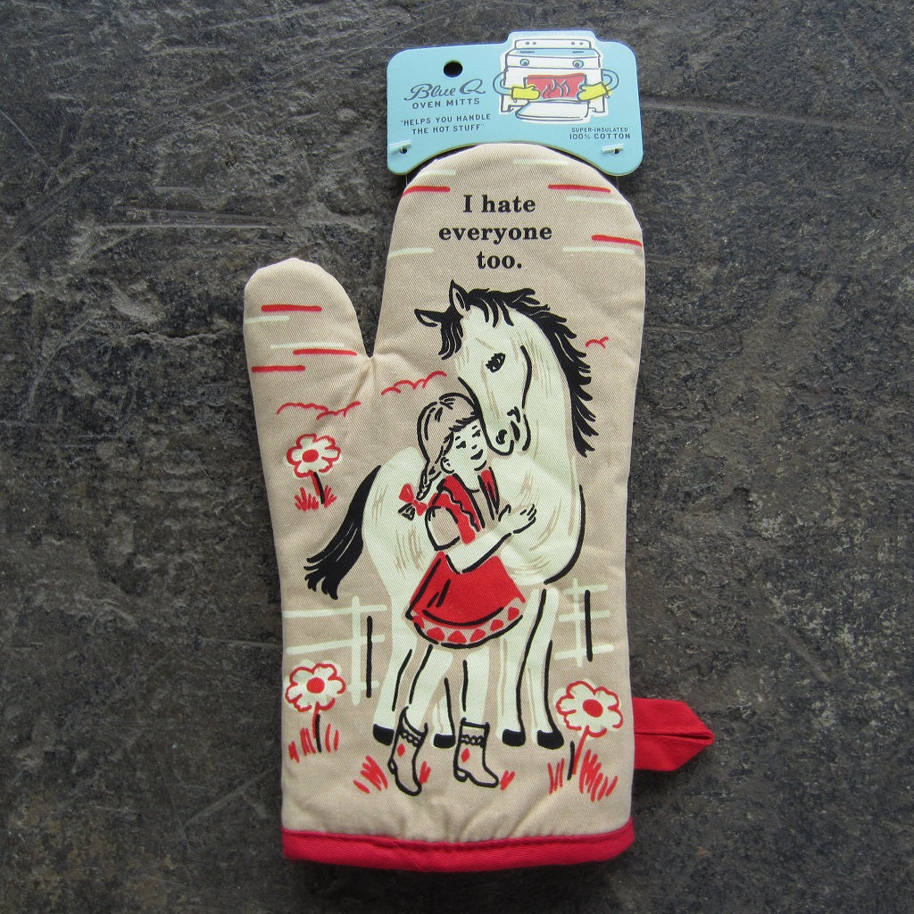 Oven Mitt: I Hate Everyone Too
