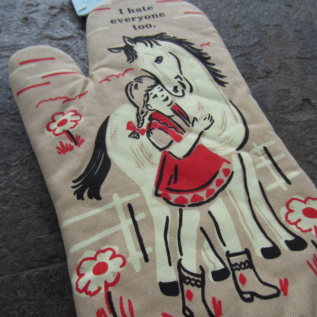 Oven Mitt: I Hate Everyone Too