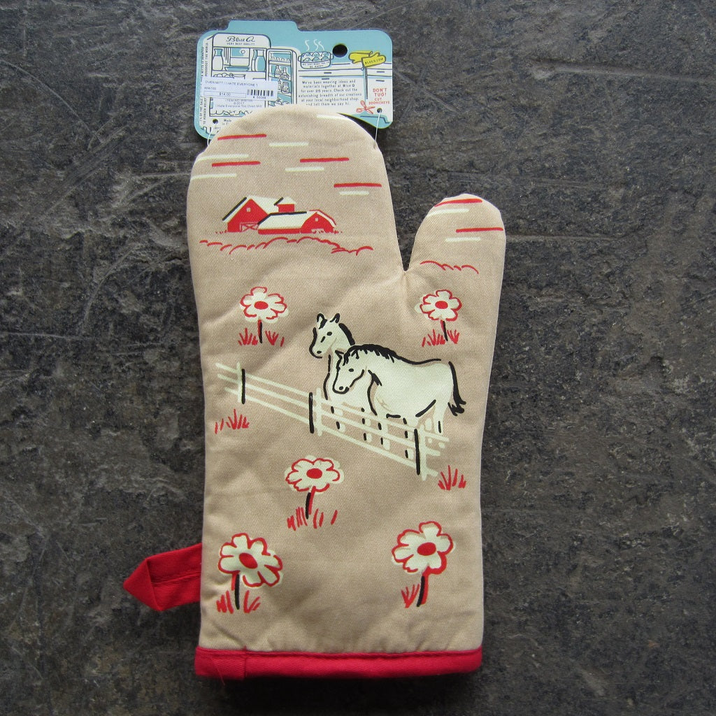 Oven Mitt: I Hate Everyone Too