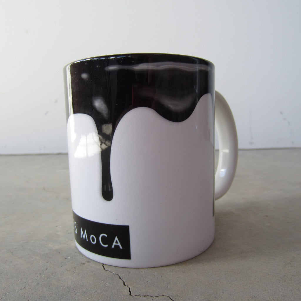 MASS MoCA Paint Drip Mug: Black