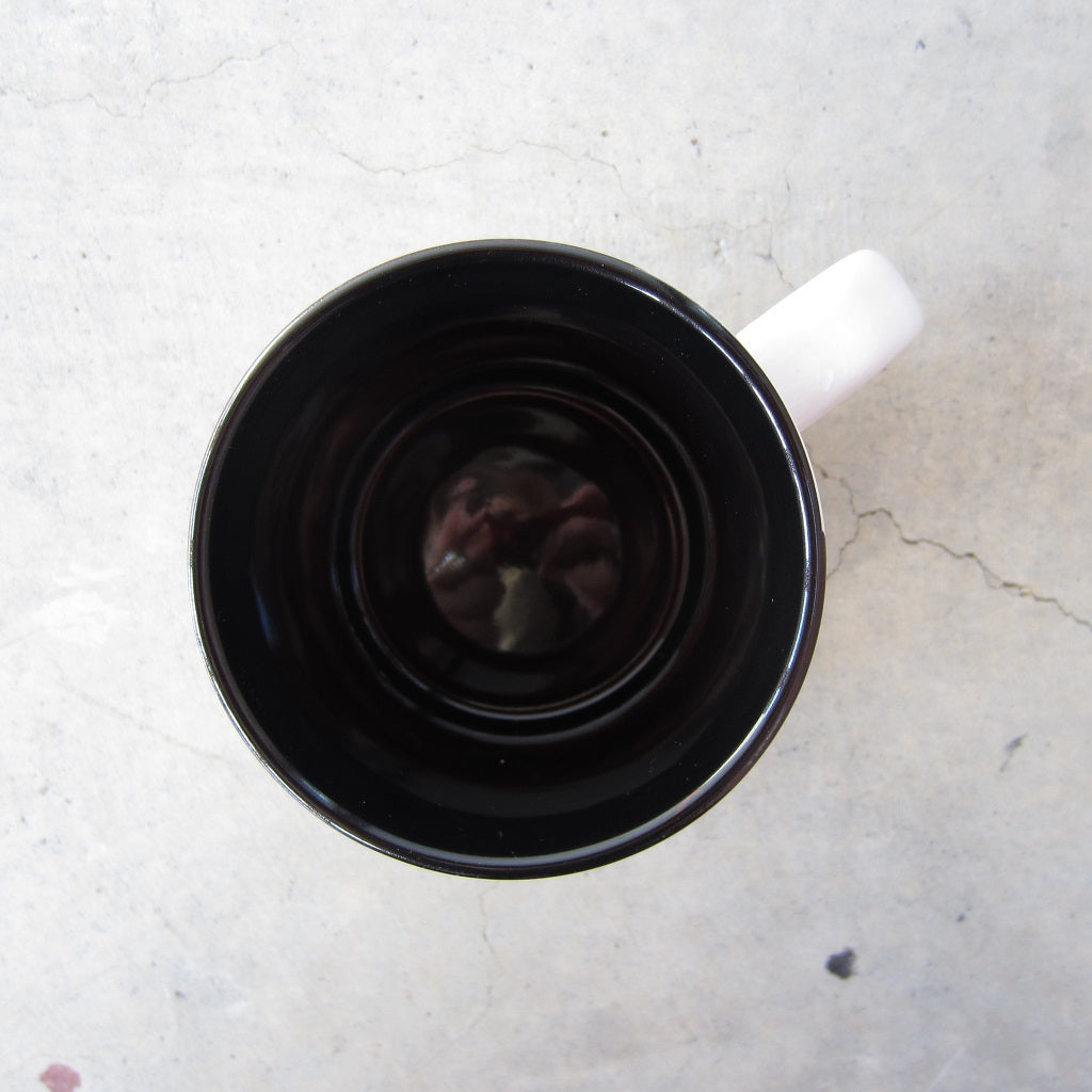 MASS MoCA Paint Drip Mug: Black