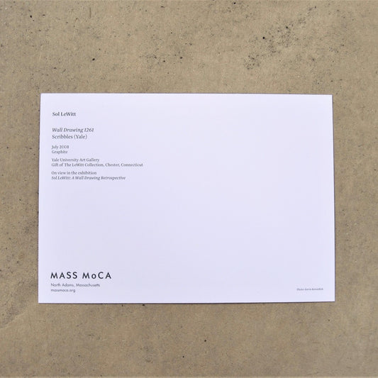 Postcard: Sol LeWitt Wall Drawing 1261