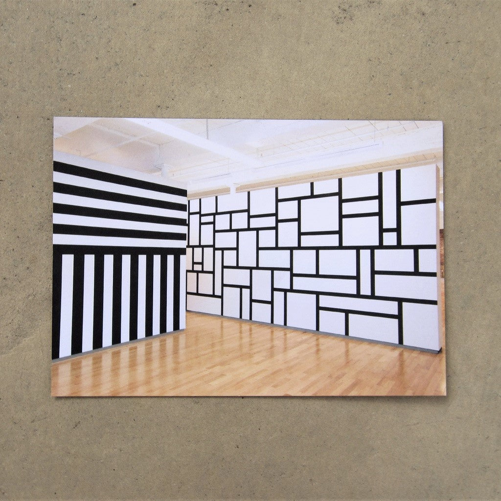 Postcard: Sol LeWitt Wall Drawing 630 + 614