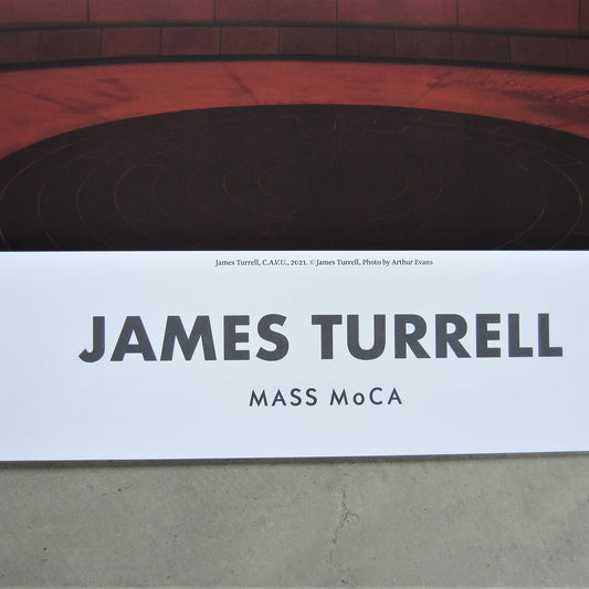 James Turrell C.A.V.U. Poster - Orange