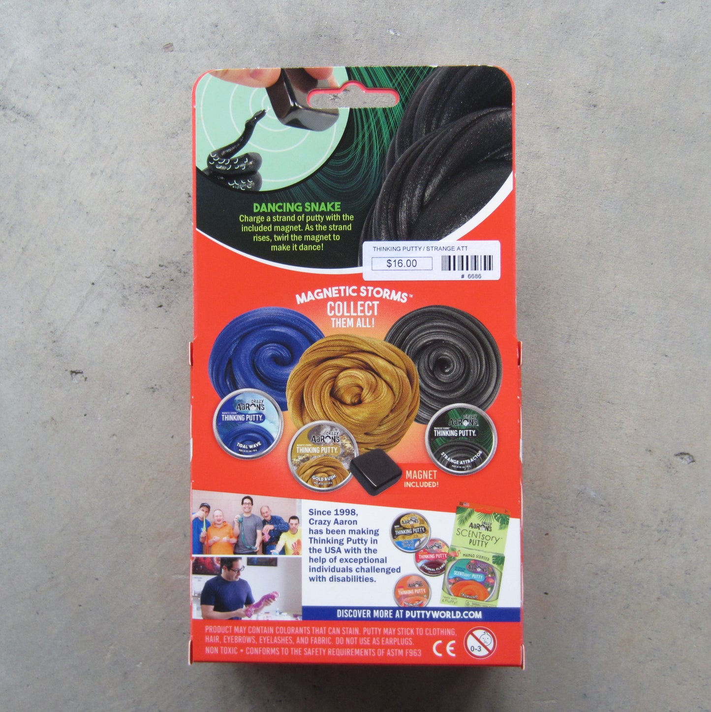 Thinking Putty: Strange Attractor
